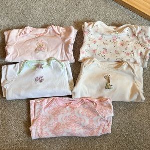 Little Me Newborn Gowns